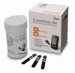CareSens N teste glicemie x 200 buc. + 200 ace