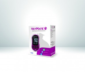 VetMate glucometru uz veterinar (caini si pisici) + 100 teste + 100 ace