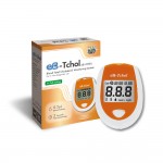 eB-Tchol analizor colesterol, testare rapida si precisa, 180 memorii + CADOU organizator medicamente 28 casete